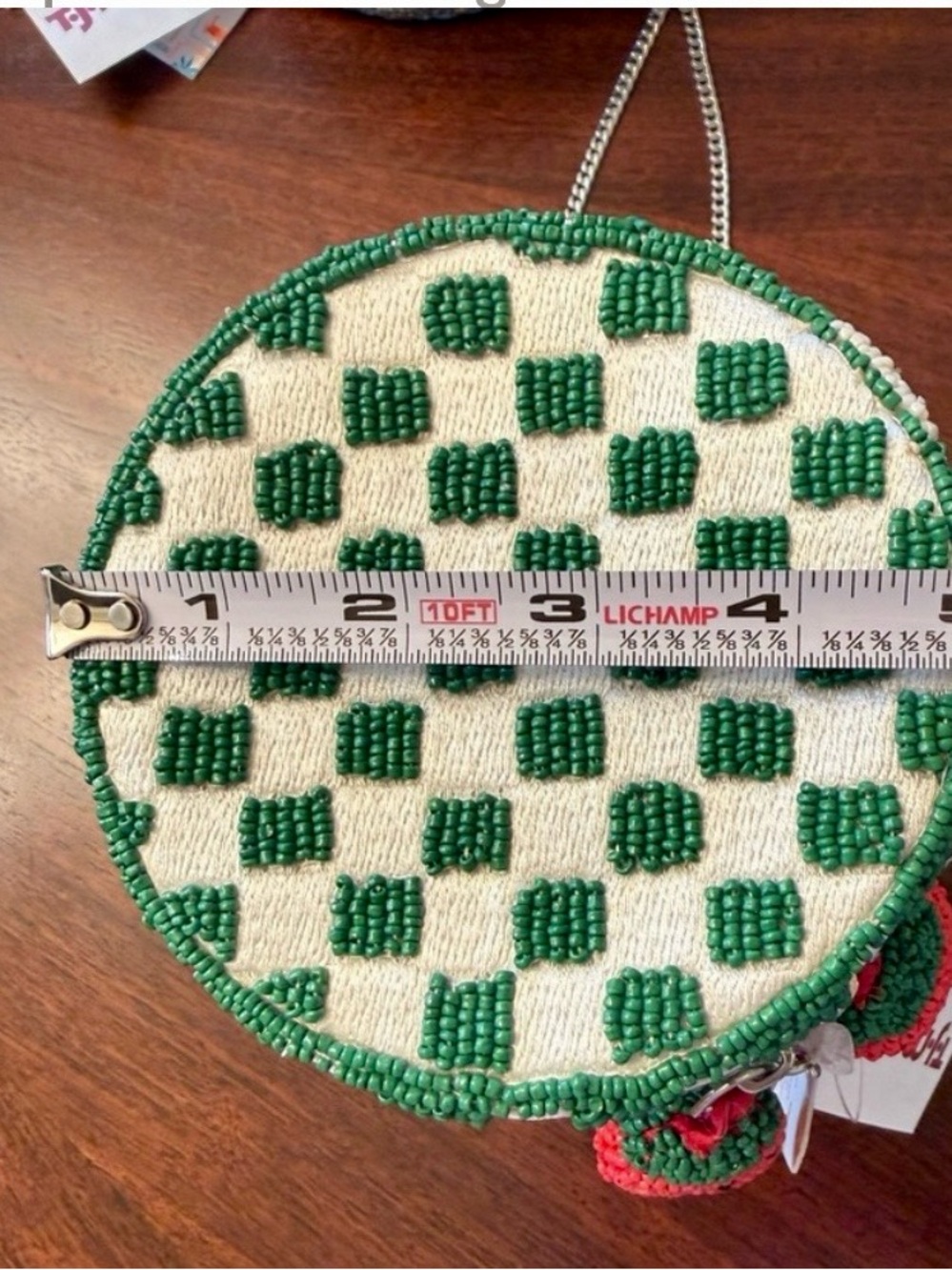 Viral preloved beaded strawberry bag - Picture 3 of 4
